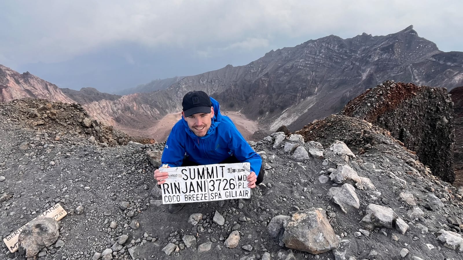 Climbing Rinjani